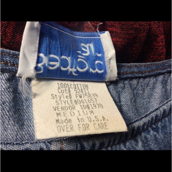 Bedford Fair Vintage Pullover Denim Shirt Size Medium - Picture 7 of 13